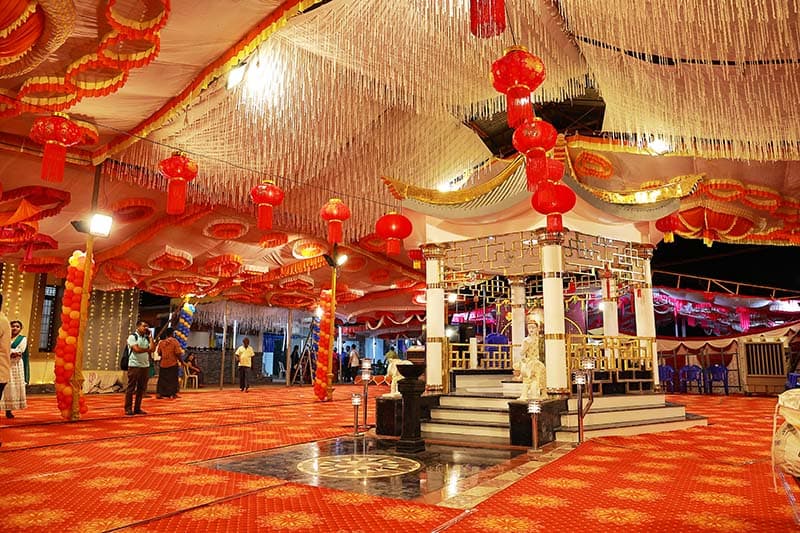 ManoMaya Grand Ceremony setting up