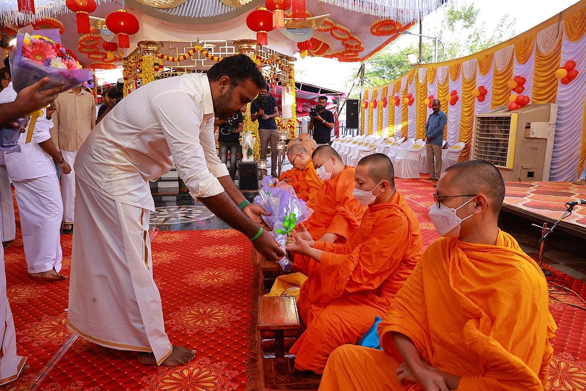 Ceremony at the Manomaya Buddha Temple